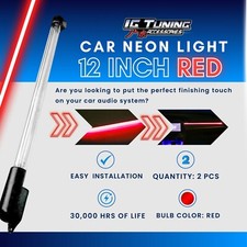 X2 Set Neon per Auto 12