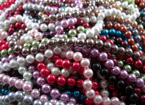 Collana perle lungo art - di, in