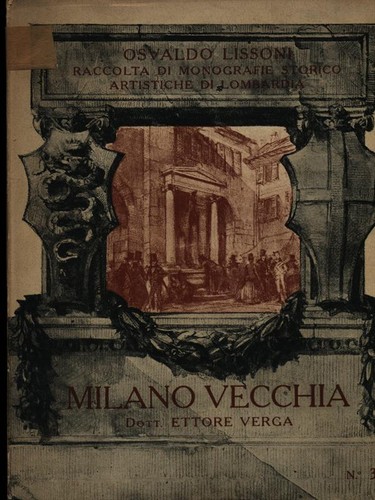 Milano vecchia libri - milano, vecchia.