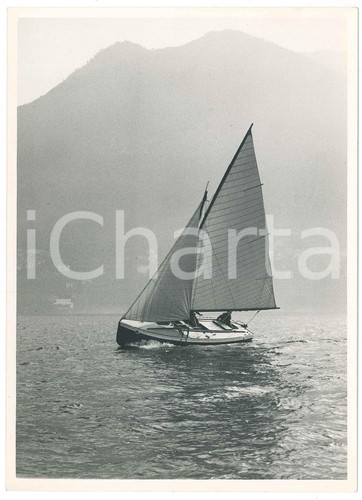 1960 lago garda - 1960, veduta