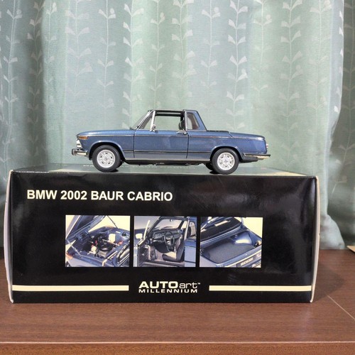 Bmw 2002 baur cabrio autoart - baur,