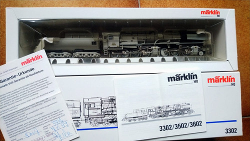 Märklin 3302 dampflok borsig - märklin,