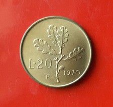 20 LIRE 1970 ERRORE - ZAMPETTA