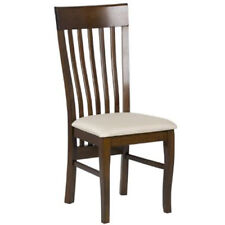 Sedie da cucina classica in legno sedia seduta in tessuto soggiorno da pranzo