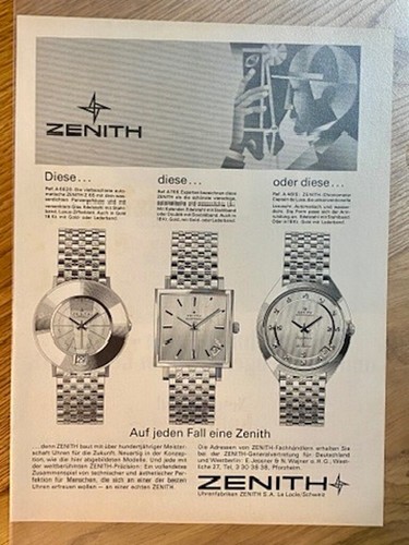 Zenith captain de - &, luxe