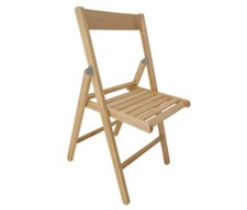 SEDIA LEGNO PIEGHEVOLE CUCINA