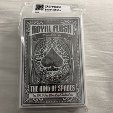 PAMP Royal Flush King of Spades 1 oz lingotto argento fine 999,9 tiratura limitata 2000