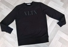 felpa uomo Valentino nera