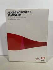 NUOVO Adobe Acrobat 9 Standard