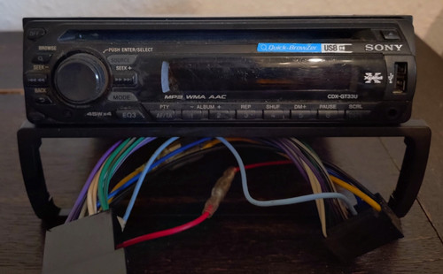 Autoradio sony cdx gt33u - sony, cdx-gt33u