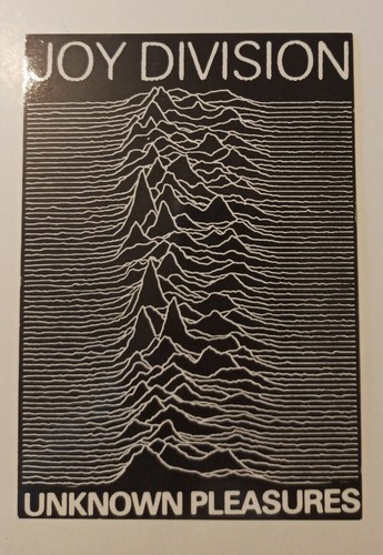 Carte postale joy division - carte,