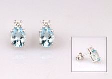 ORECCHINI IN ORO BIANCO 18 CT