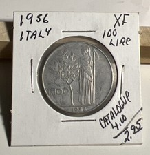 1956 Italy 100 Lire XF (INV B)