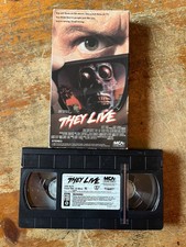 VHS THEY LIVE - John Carpenter
