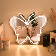 Insegna Neon Specchio Farfalla