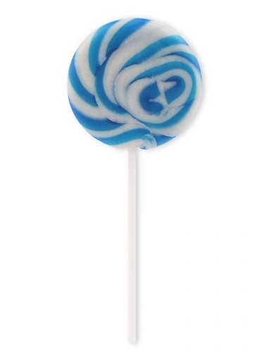 Lecca spirale - lecca, azzurro
