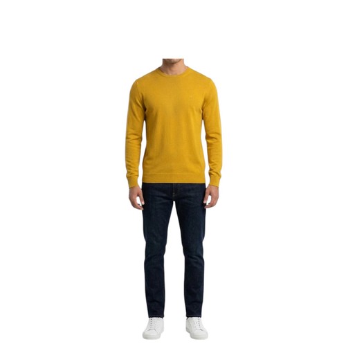 Maglia uomo giallo calvin - maglia,
