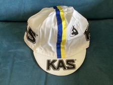 CAPPELLINO CICLISMO UFFICIALE KAS KASKOL ANNI '80 FUENTE GALDOS PERURENA LASA