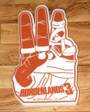Borderlands 3 raro promo foam mano da collezione PS4 Xbox One PlayStation 4 