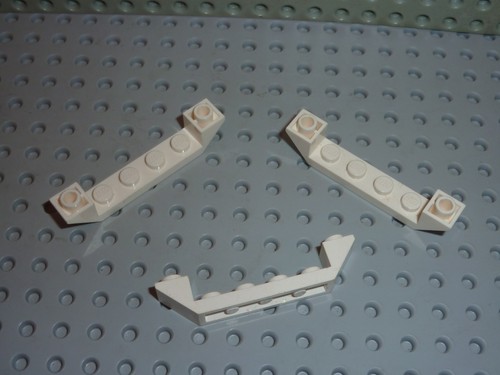 Lego train white slope - train,
