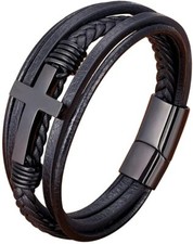 Bracciale uomo pelle - uomo, classico