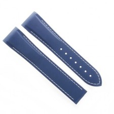 OMEGA cinturino caucciù blu 22/20 mm Seamaster Planet Ocean II 600mt 45,5 cal 93