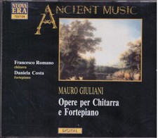 Giuliani: Opere Per Chitarra e Fortepiano / Francesco Romano, Daniela Costa - CD