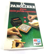 IL PAROLIERE GIOCO IN SCATOLA QUADRA EDITRICE GIOCHI VINTAGE 1979
