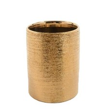 VASO IN CERAMICA ORO GRANDE