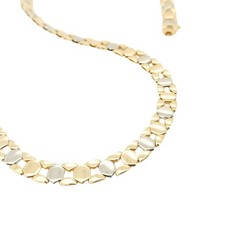 Collier Donna Oro Giallo e Bianco 18kt - Oro Rigenerato