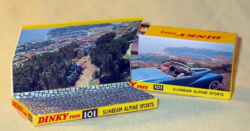 Dinky toys 101 sumbeam - dinky, alpine