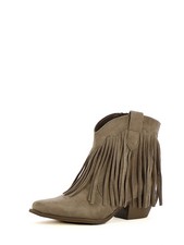 Stivaletti texani donna beige