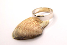 ANELLO FASCIA nuovo da 4 mm IN ARGENTO 925 STERLING FEDINA UOMO DONNA con box