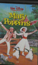  Mary Poppins - Julie Andrews - Walt Disney  Vhs - 1985 Ottima No Dvd