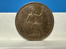 MONETA ONE PENNY 1937 REGNO UNITO GRAN BRETAGNA BRONZO