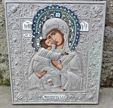 ICONA RUSSA MADONNA DI TICHVIN