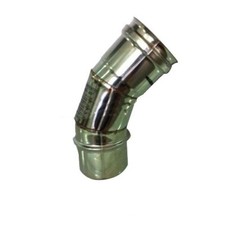 Curva A Gomito In Acciaio Inox