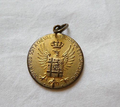 Medaglia genova cavalleria - medaglia,