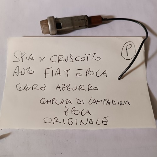 Spia lucciola cruscotto fiat - lucciola,