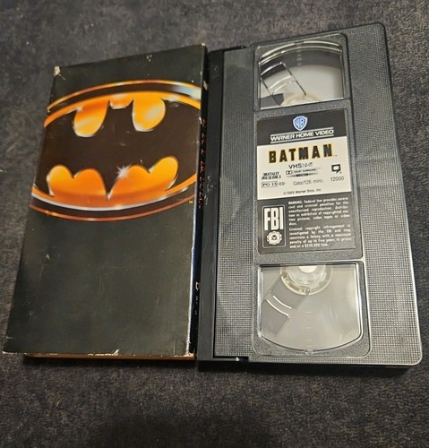 Batman vhs 1989 michael keaton - vhs,