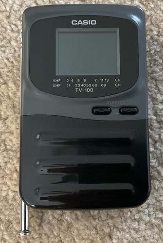 Vintage casio 100 - casio, tv-100