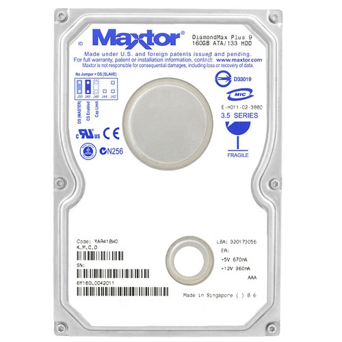 Maxtor 6y160l diamondmax plus - 6y160l,