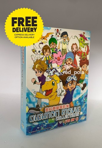 Dvd anime digimon complete - anime,