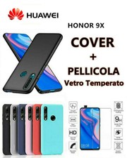Cover Morbida Custodia Silicone Tpu Opaca pre HUAWEI HONOR 9X
