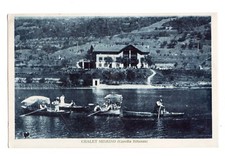 CARELLA  BRIANZA   CHALE  T SEGRINO    ANIMATA  CON BARCA  VG  1930  F.P