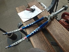 Forcella Bici Corsa Coppi Columbus Blu