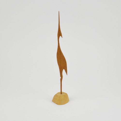 Cranio uccello teak - teak,