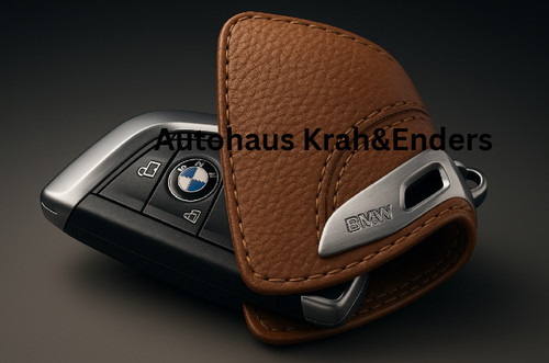 Bmw astuccio pelle marrone - pelle,