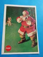 PUBBLICITA'  1961 COCA COLA VINTAGE ADVERT COKE DRINK BOTTIGLIA BABBO NATALE