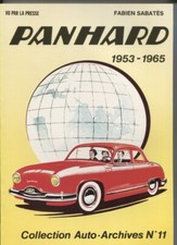 PANHARD 1953-65 Recueil d'articles de presse,photos ,croquis ,essais  LIVRE NEUF